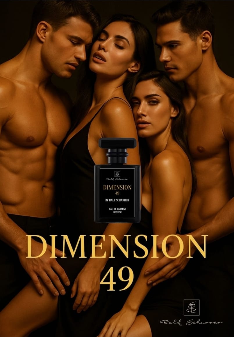 N E U!   Eau de Parfum Ralf Scharrer "Dimension 49" Unisex- Duft, unaufdringlich und langanhaltent