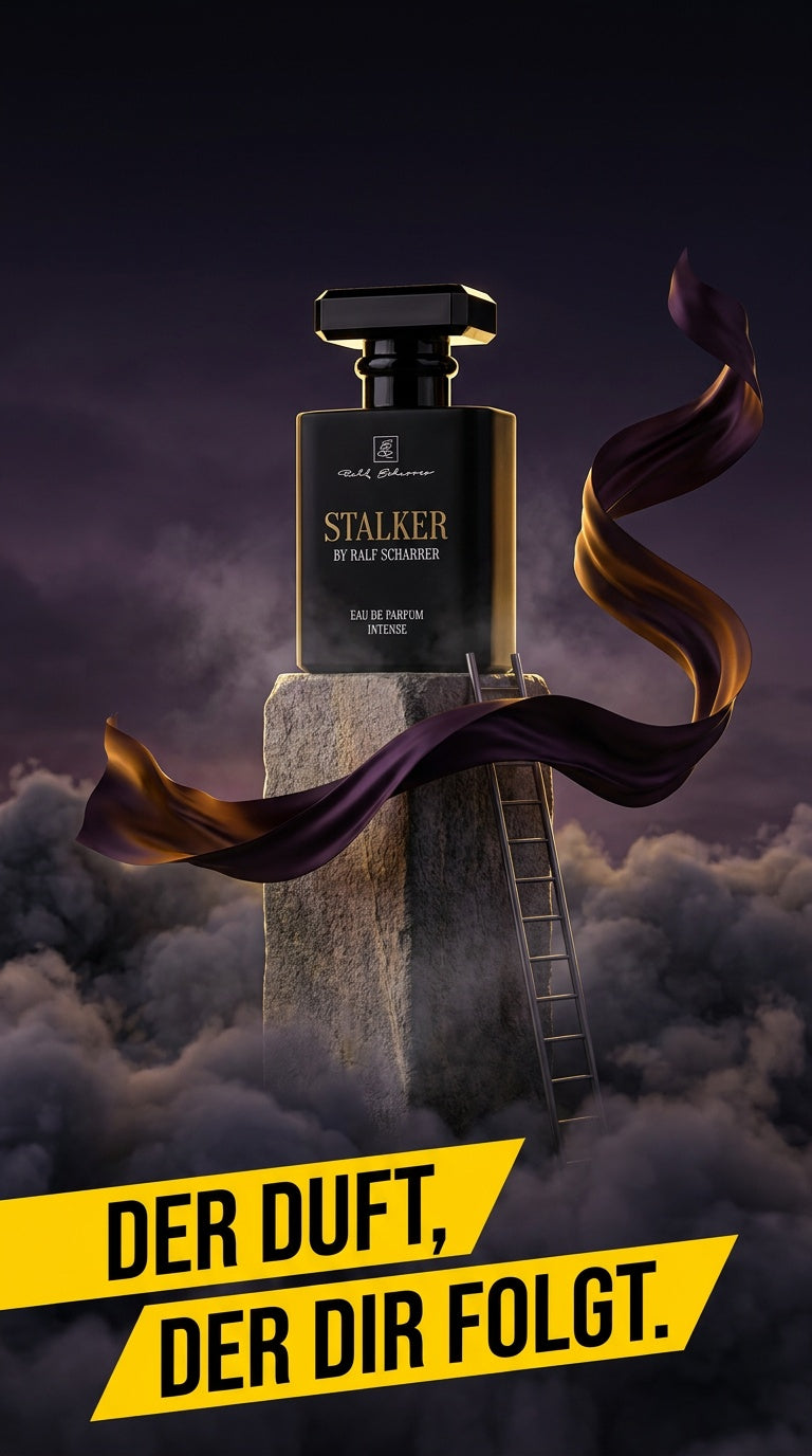 Eau de Parfum “Stalker”  Extrait  Der einzige Unisex- Duft, der Dir folgen darf! Langanhaltener einzigartiger Duft