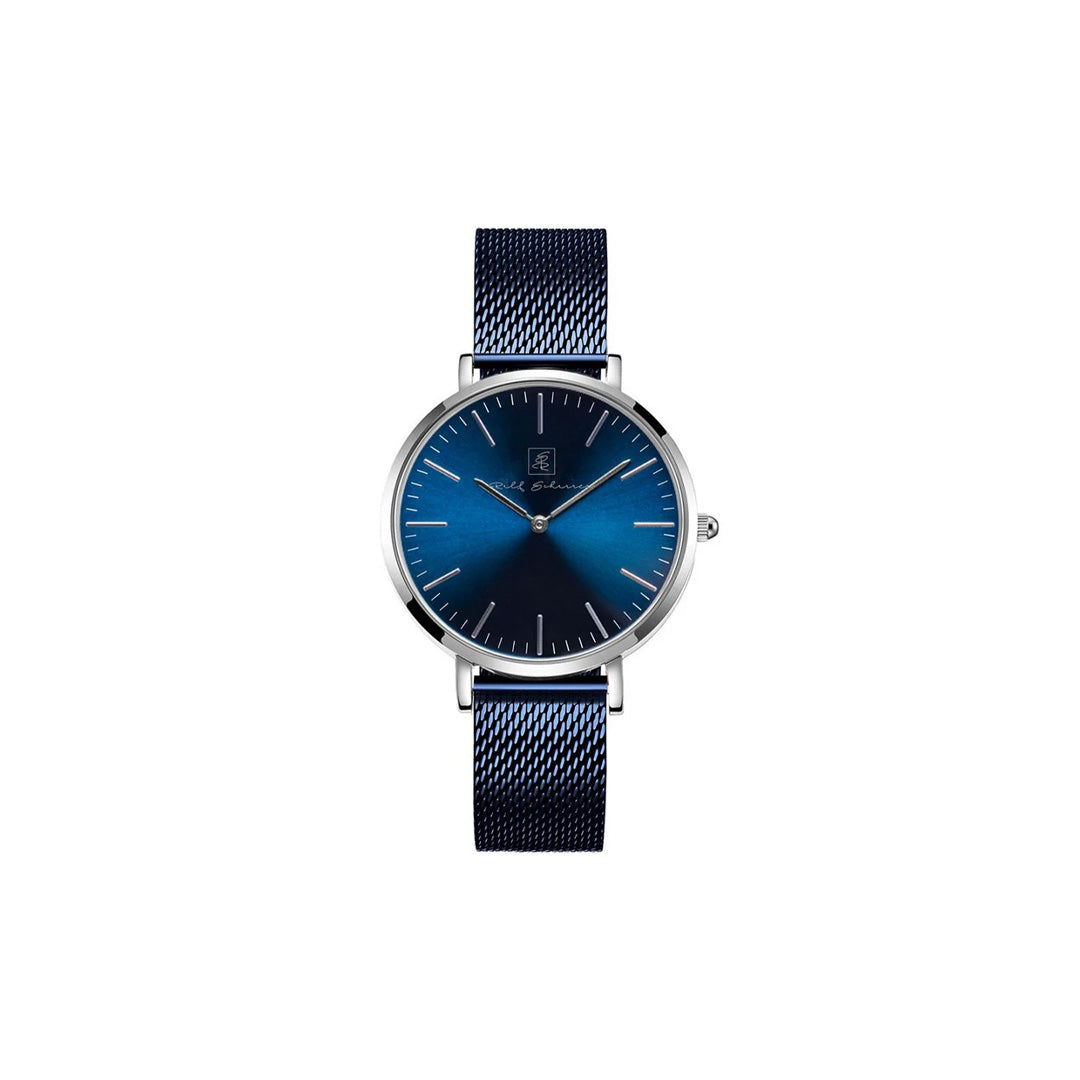 Der Magnet für Komplimente!  Armbanduhr “Hamburg” 32 mm / 40 mm mit blauem Armband und blauem Ziffernblatt
